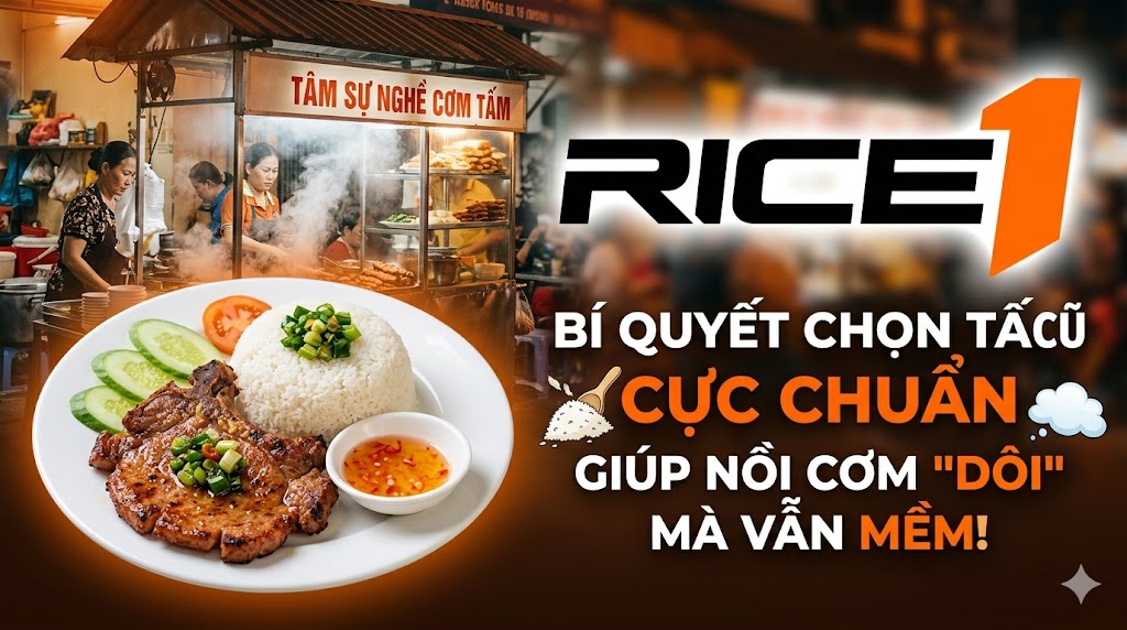 Dùng Gạo Tấm gì để Cơm Tơi, Dôi Nồi mà vẫn mềm? Bí quyết tối ưu chi phí cho chủ quán